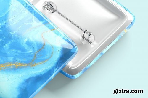 CreativeMarket - Button Badge Mockup 5143135