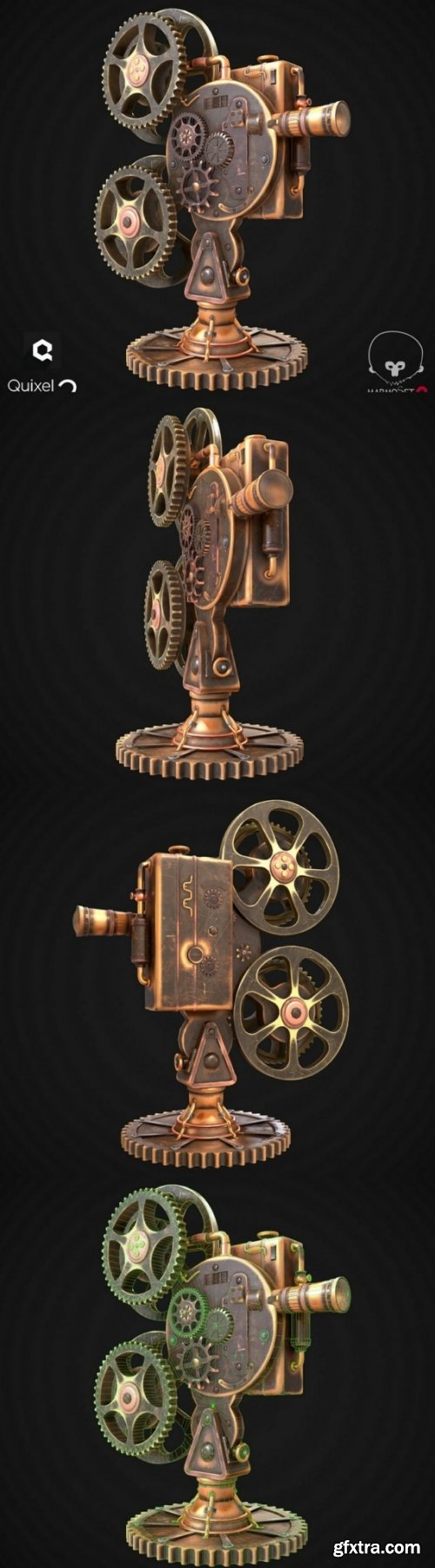 Steampunk Projector