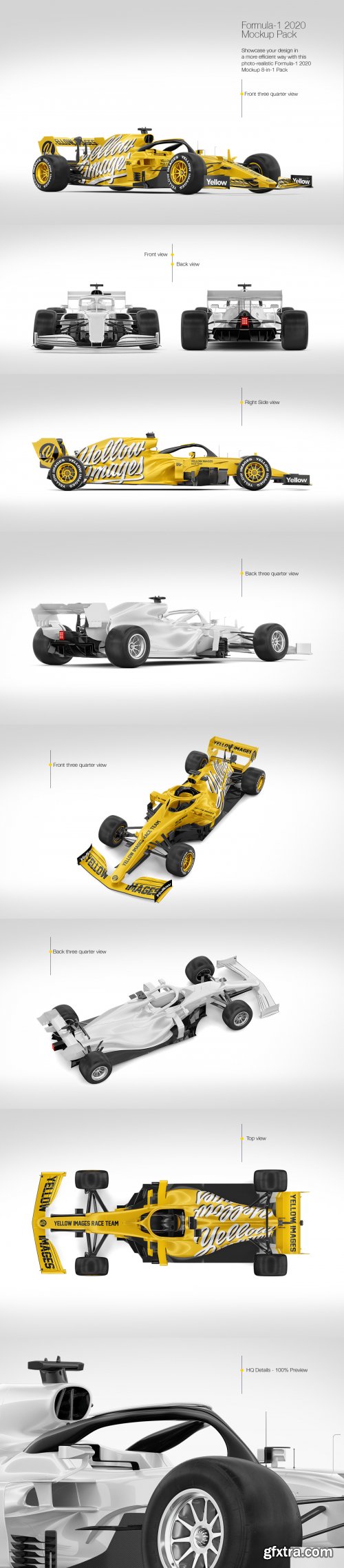 Formula-1 2020 Mockup Pack 63649