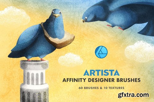 CreativeMarket - Artista Affinity Designer Brushes 5161011