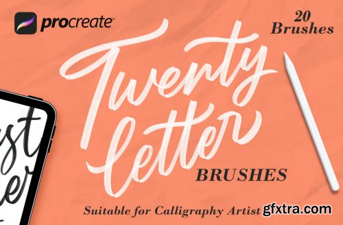 Twentyletter - Procreate Brush