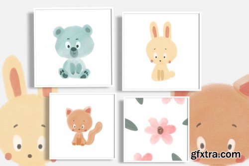 CreativeMarket - Soft texture brushes for Procreate 4497260