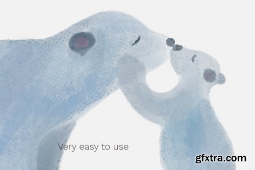 CreativeMarket - Soft texture brushes for Procreate 4497260