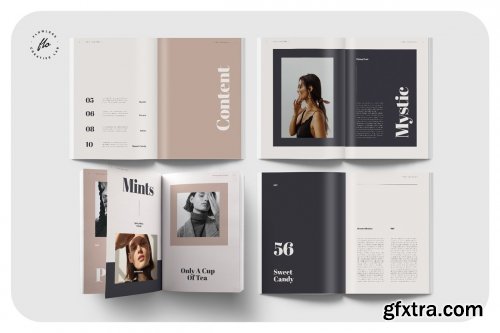 CreativeMarket - Oyster Fashion Design Portfolio 5195583