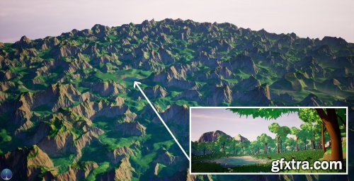 Artstation - Creating an Open World Map in UE4 - World Composition
