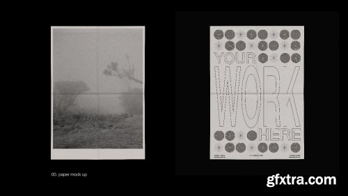 Textured Paper Mockups 