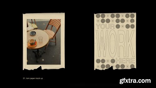 Textured Paper Mockups 