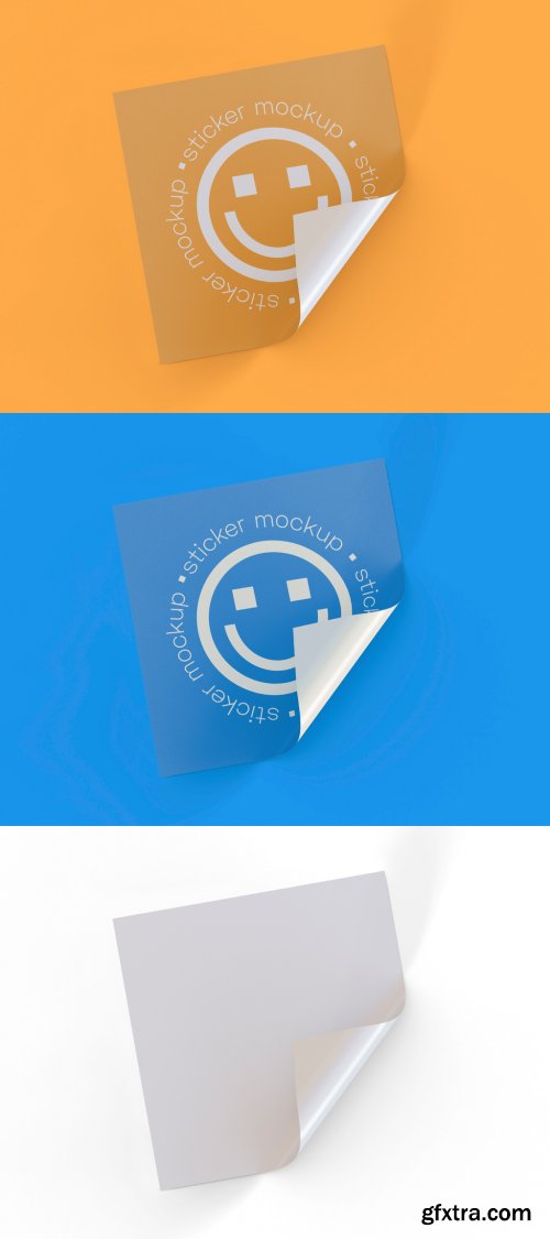 Sticker Mockup 