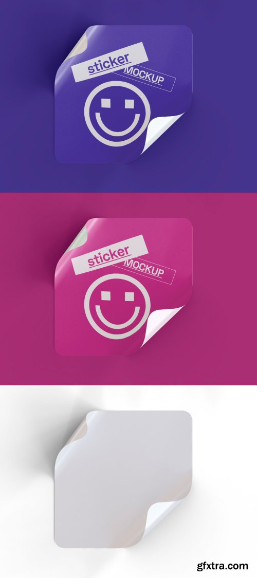 Sticker Mockup 