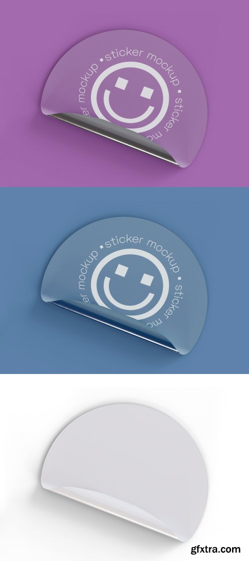 Sticker Mockup 