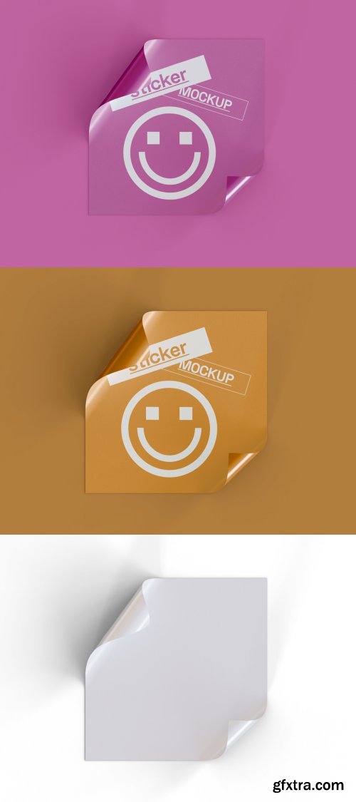Sticker Mockup 