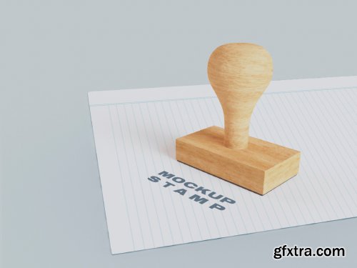 Logo Stamp Mockup 