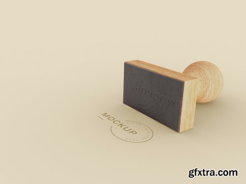 Logo Stamp Mockup 