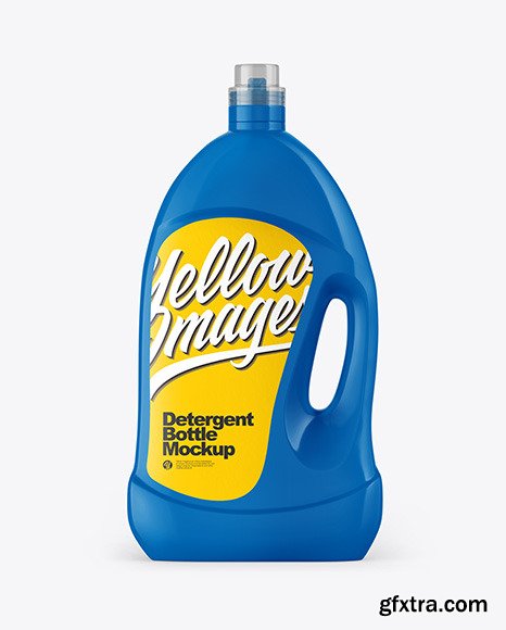 Glossy Detergent Bottle Mockup 63863
