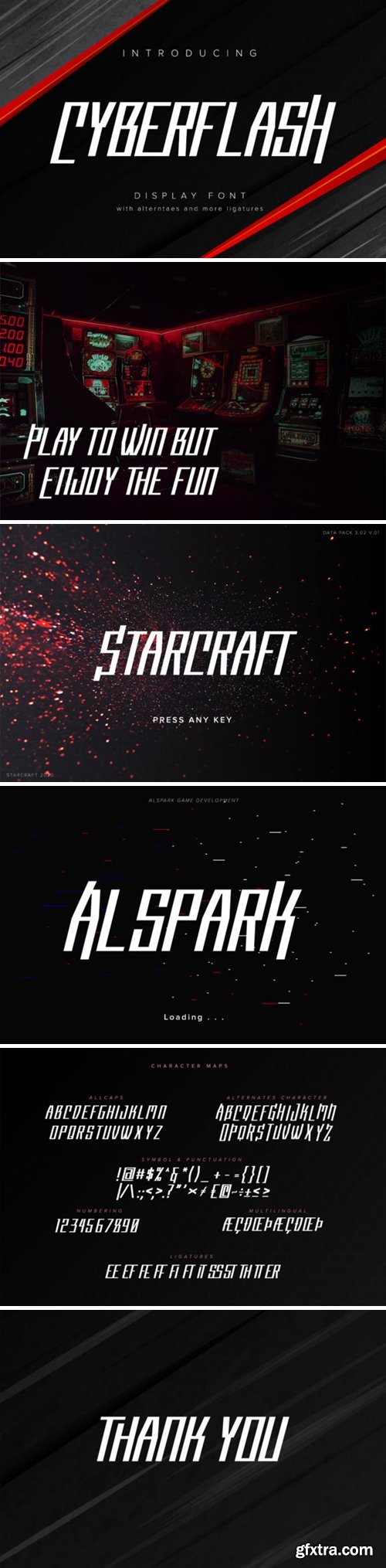Cyberflash Font