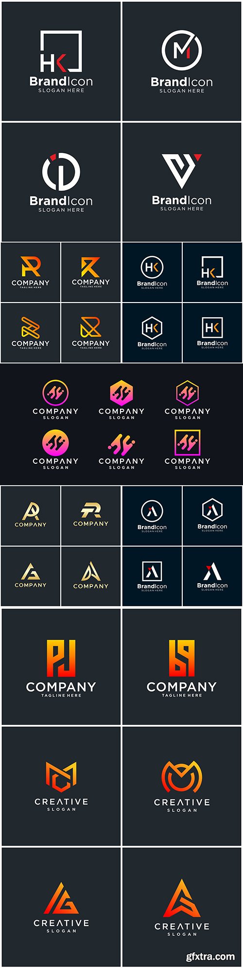 Brand name company logos business corporate design 40
