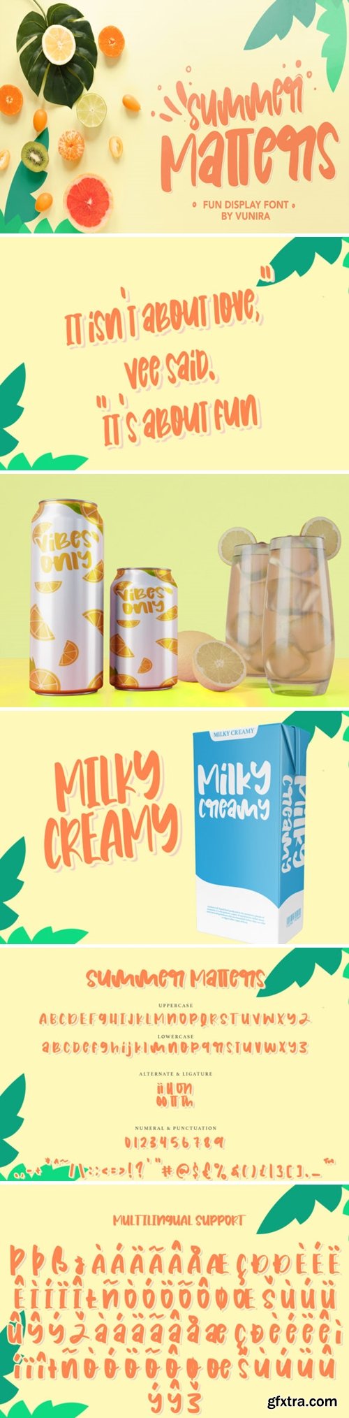 Summer Matters Font