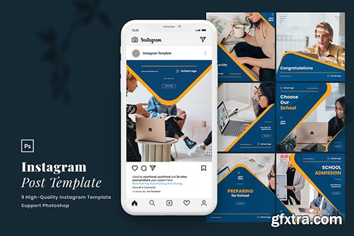 Elegant Education Instagram Post Template Vol.1