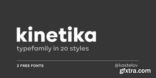 Kinetika Font Family