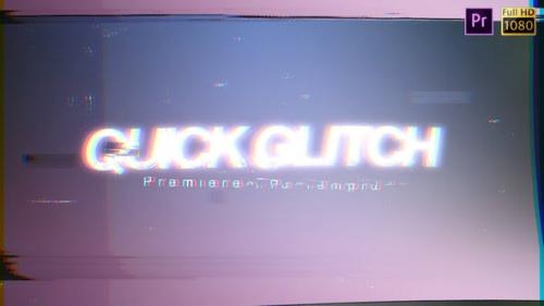 Videohive - Quick Glitch - Premiere Pro