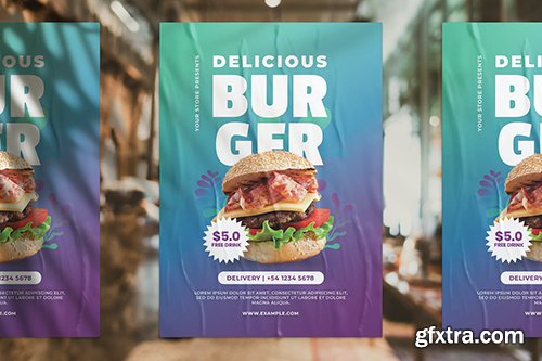 Burger Promotion Flyer Burger Promotion Flyer