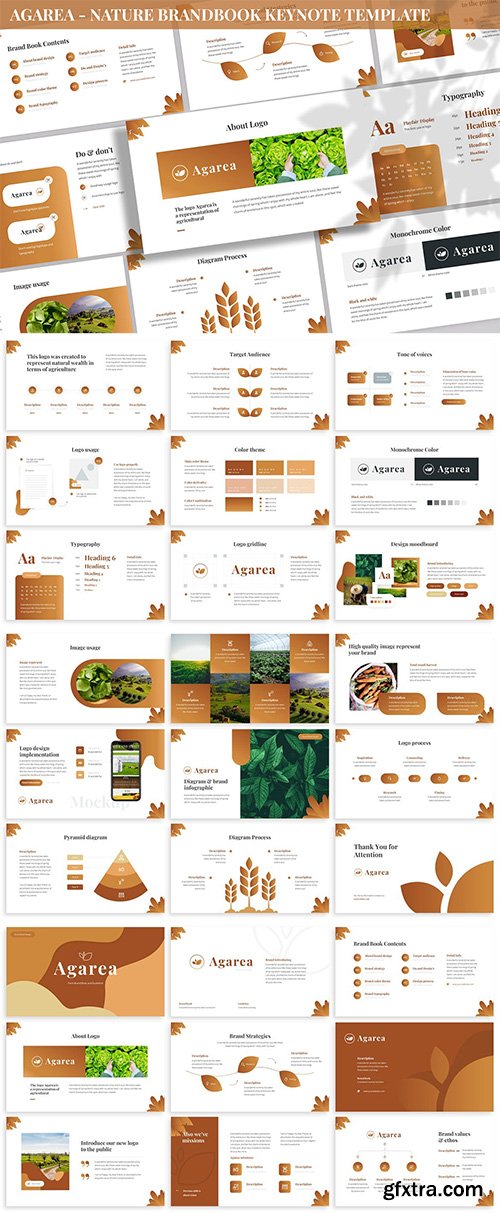Agarea - Nature BrandBook Keynote Template