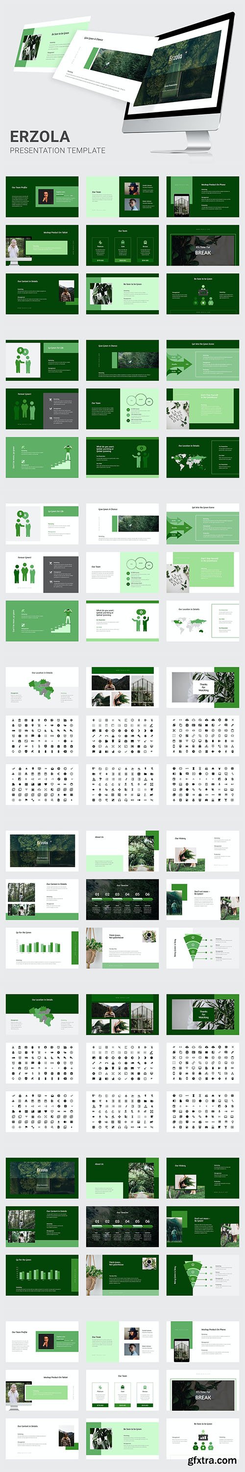 Real Estate Social Media Kit - Powerpoint, Keynote, Googleslides