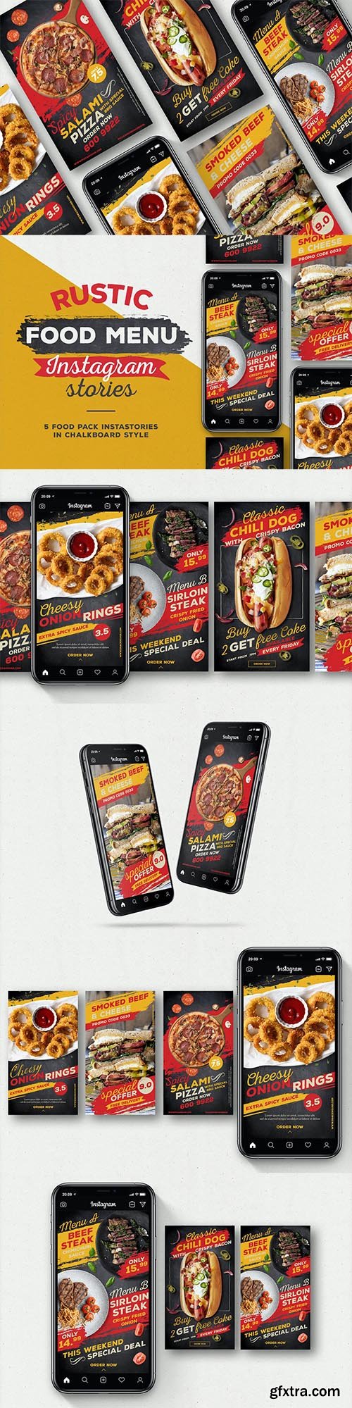 Rustic Food Menu Instagram Stories Rustic Food Menu Instagram Stories