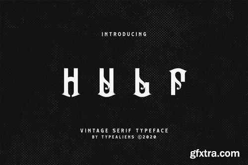 CM - Hulf Stunning Display Fonts 5282699