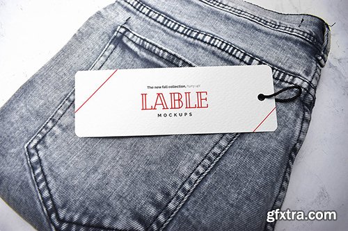 Clothing Label Tag Mockup Clothing Label Tag Mockup
