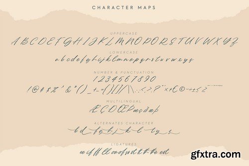 Northern Forest Handwritten Signature Typeface