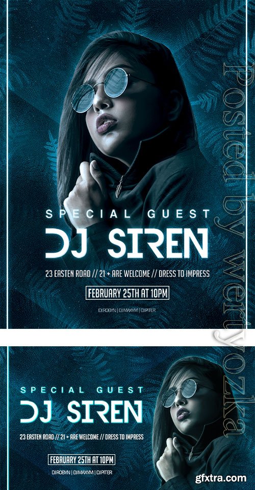 Special Guest - Premium flyer psd template Special Guest - Premium flyer psd template