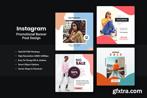 Promotional Instagram Post/Banner Design V-8 Promotional Instagram Post/Banner Design V-8