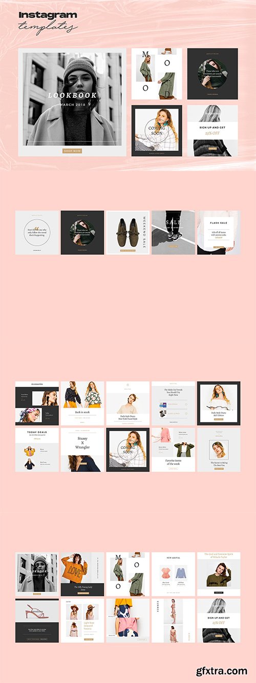 25 Instagram Post Template