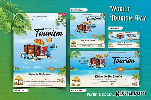 World Tourism Day Flyer & Social Media Kit-02 World Tourism Day Flyer & Social Media Kit-02