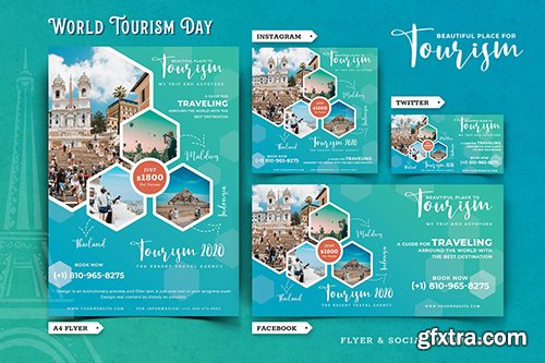 World Tourism Day Flyer & Social Media Kit-01 World Tourism Day Flyer & Social Media Kit-01