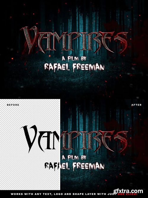 Horror Movie Photoshop Text Effect