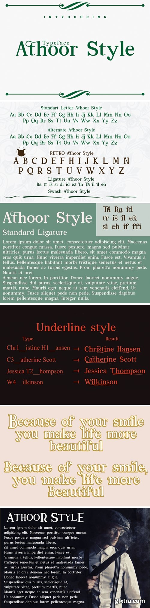 Athoor Style Font