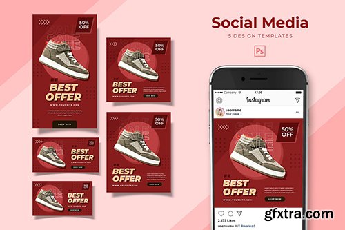 Footwear Social Media Pack