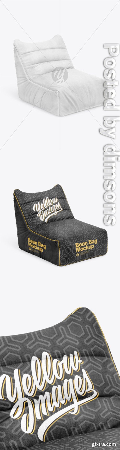 Bean Bag Mockup 64454