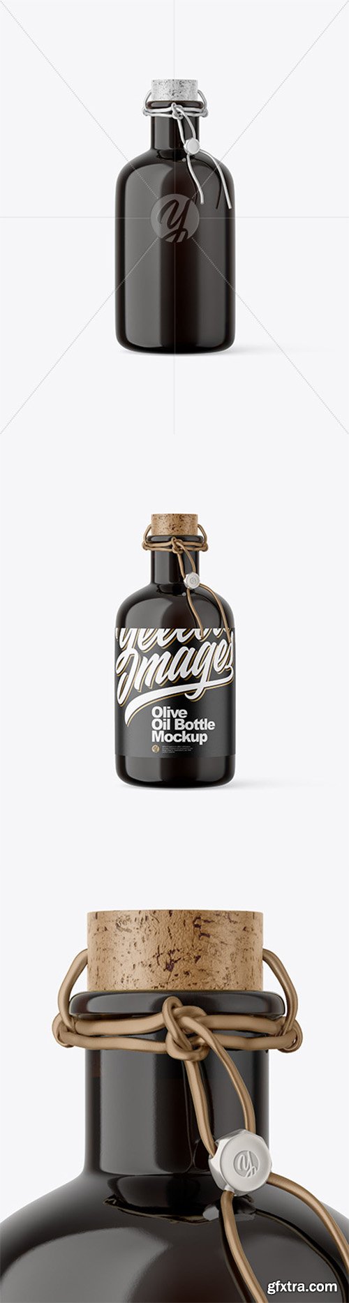 Dark Glass Olive Oil Bottle Mockup 64897 Dark Glass Olive Oil Bottle Mockup 64897