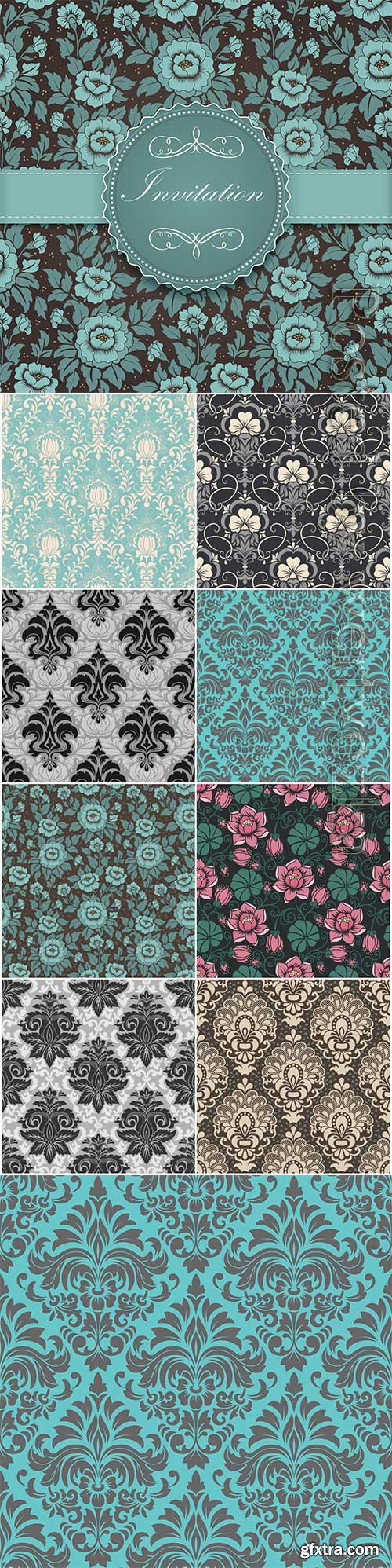 Luxury vector seamless texture