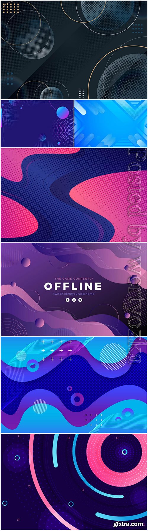 3d vector background with abstract elements 3d vector background with abstract elements