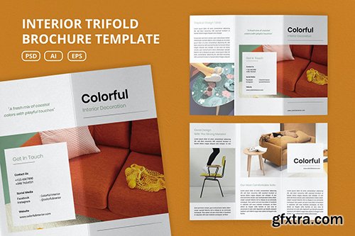 Interior Trifold Brochure Template Interior Trifold Brochure Template