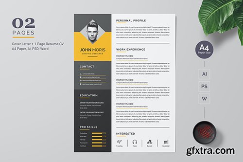 Modern Resume / CV Template