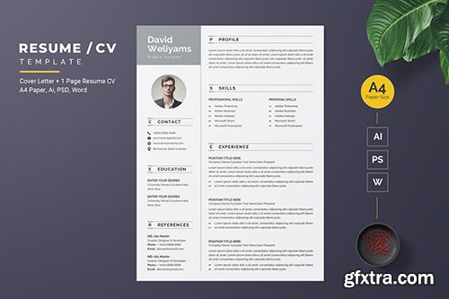 Creative Resume / CV Template Creative Resume / CV Template
