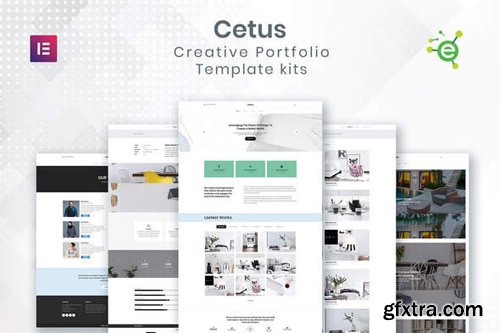ThemeForest - CETUS v1.0 - Creative Portfolio Elementor Template Kit - 27722919
