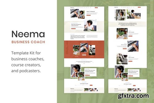 ThemeForest - Neema v1.0 - Business Coach Elementor Template Kit - 27958624