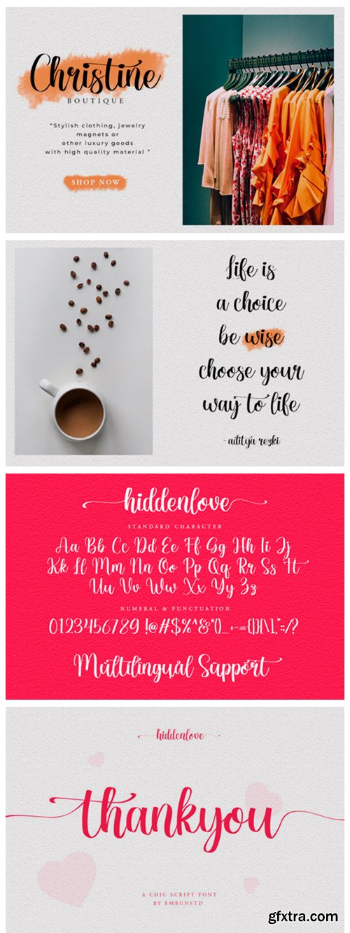 Hidden Love Font