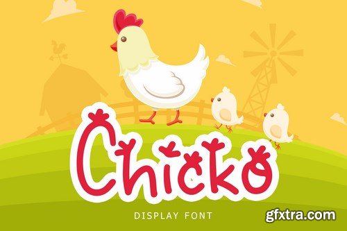 Chicko Cute Display Font